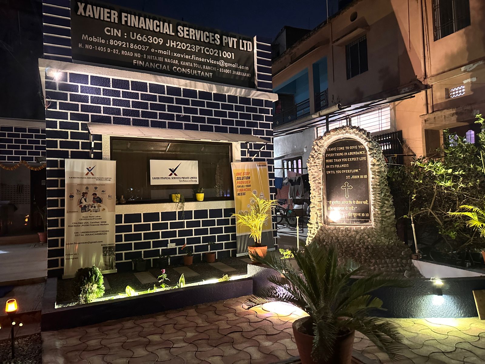 Xavier Financial Services Head Office in Ranchi, Jharkhand